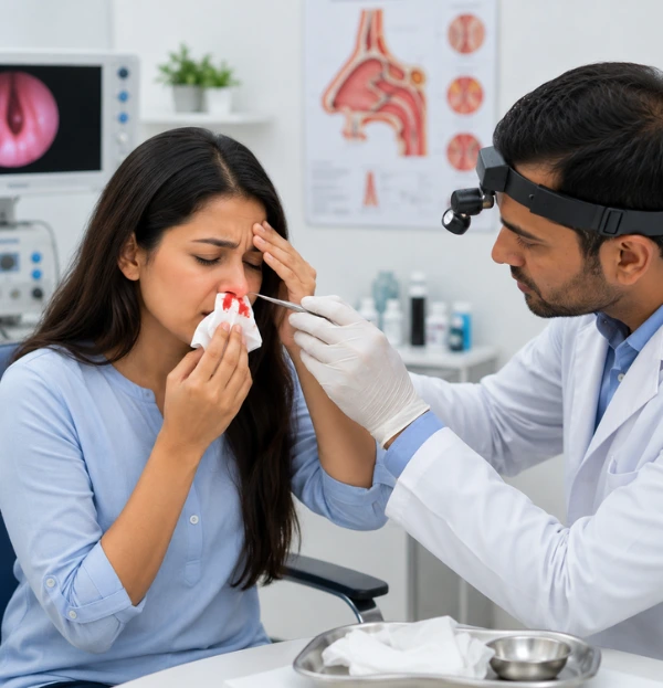 Nose Bleeding Treatment Hyderabad