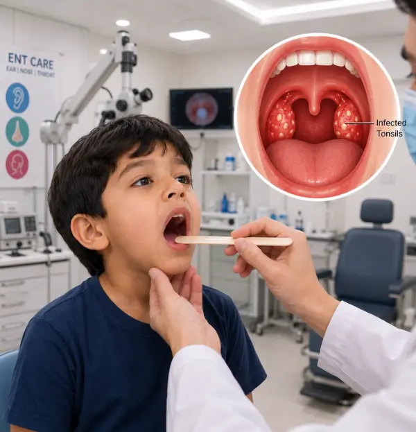 Tonsillitis Treatment in Hyderabad